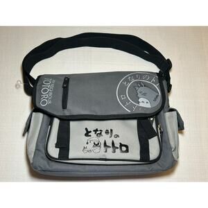 My Neighbor Totoro Messenger Bag Studio Ghibli Gray Anime Crossbody